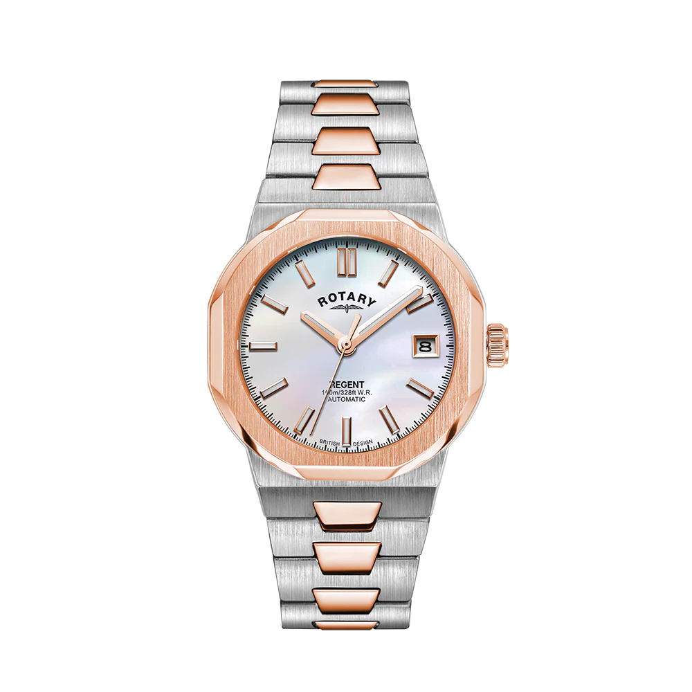 Rotary - Stainless Steel Women's Automatic Watch - LB05412/07