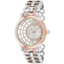 Anne Klein Womens Watch New York Crystal Oval Quartz Analog White 12/7755MPSV