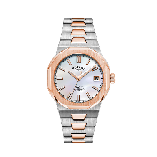 Rotary - Stainless Steel Women's Automatic Watch - LB05412/07